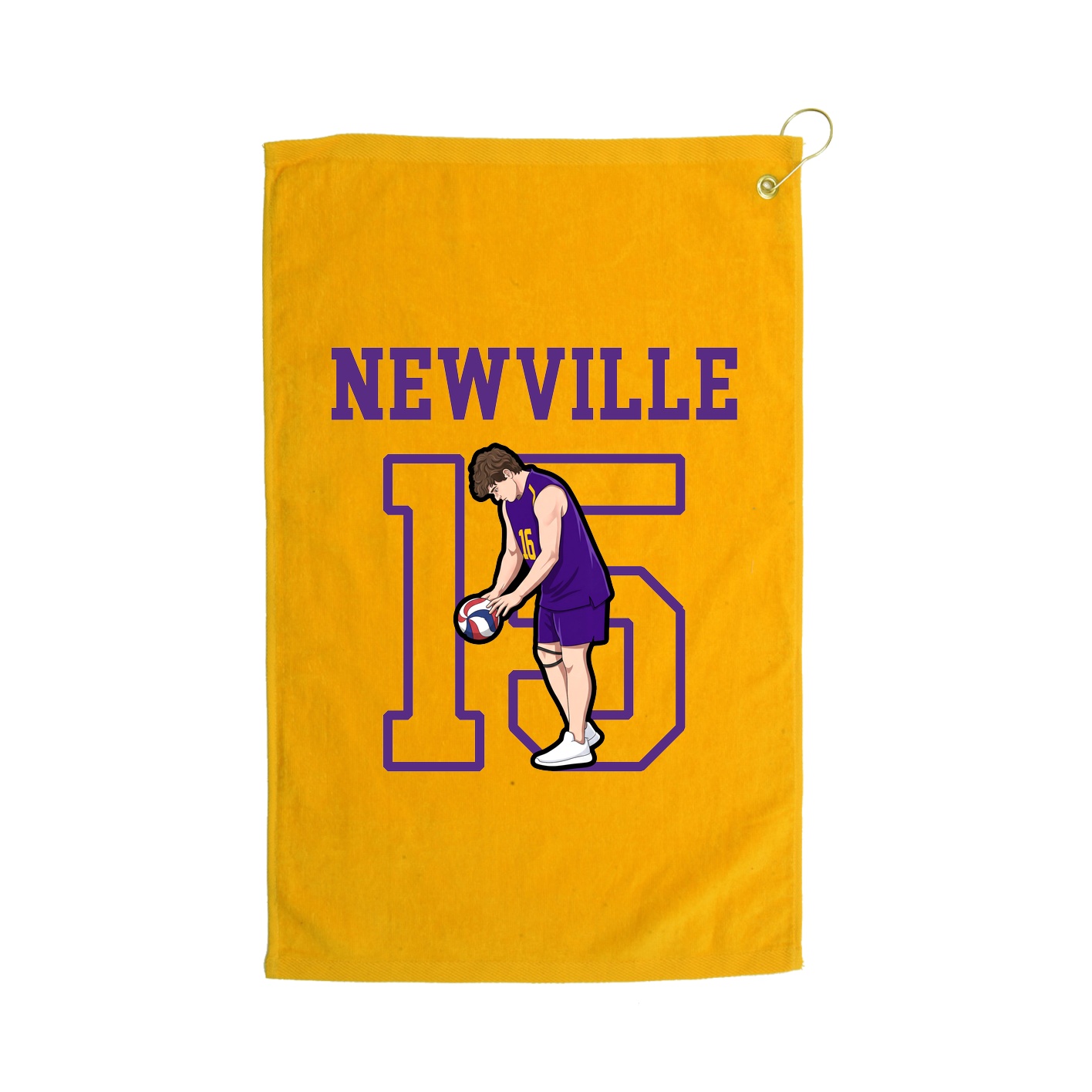 Golf Towel — Shirsey in Gold