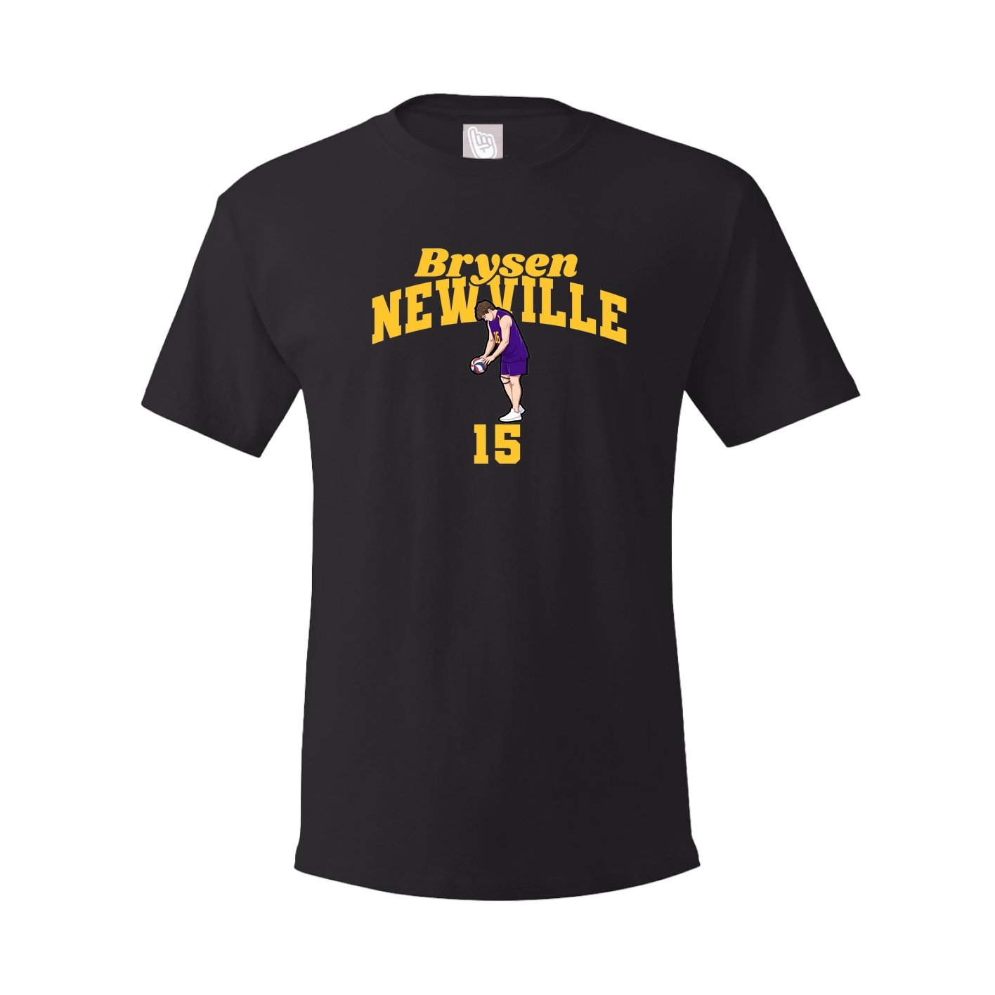 Tee — Signature Arch in Black