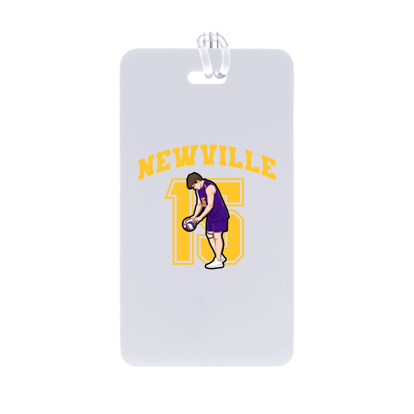 Bag Tag — Number in Classic