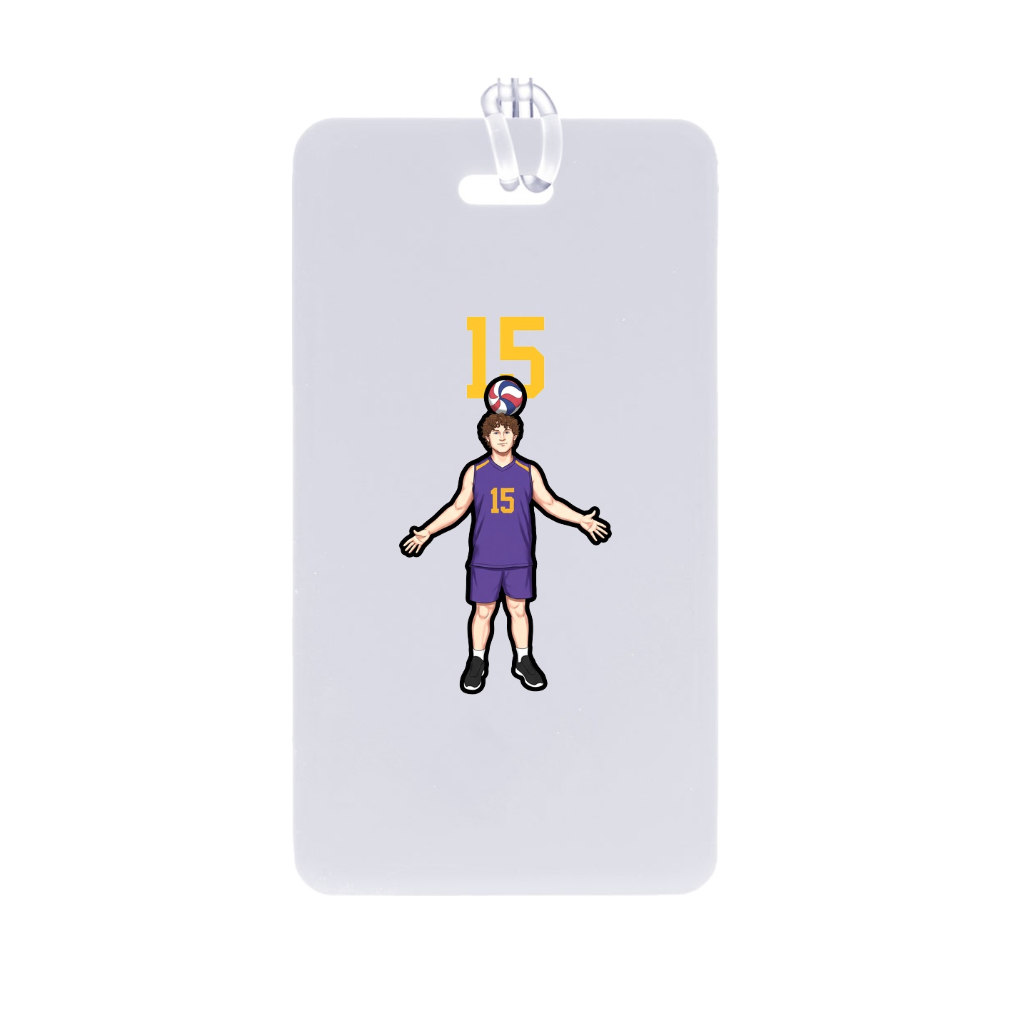 Bag Tag — Number Top in Classic