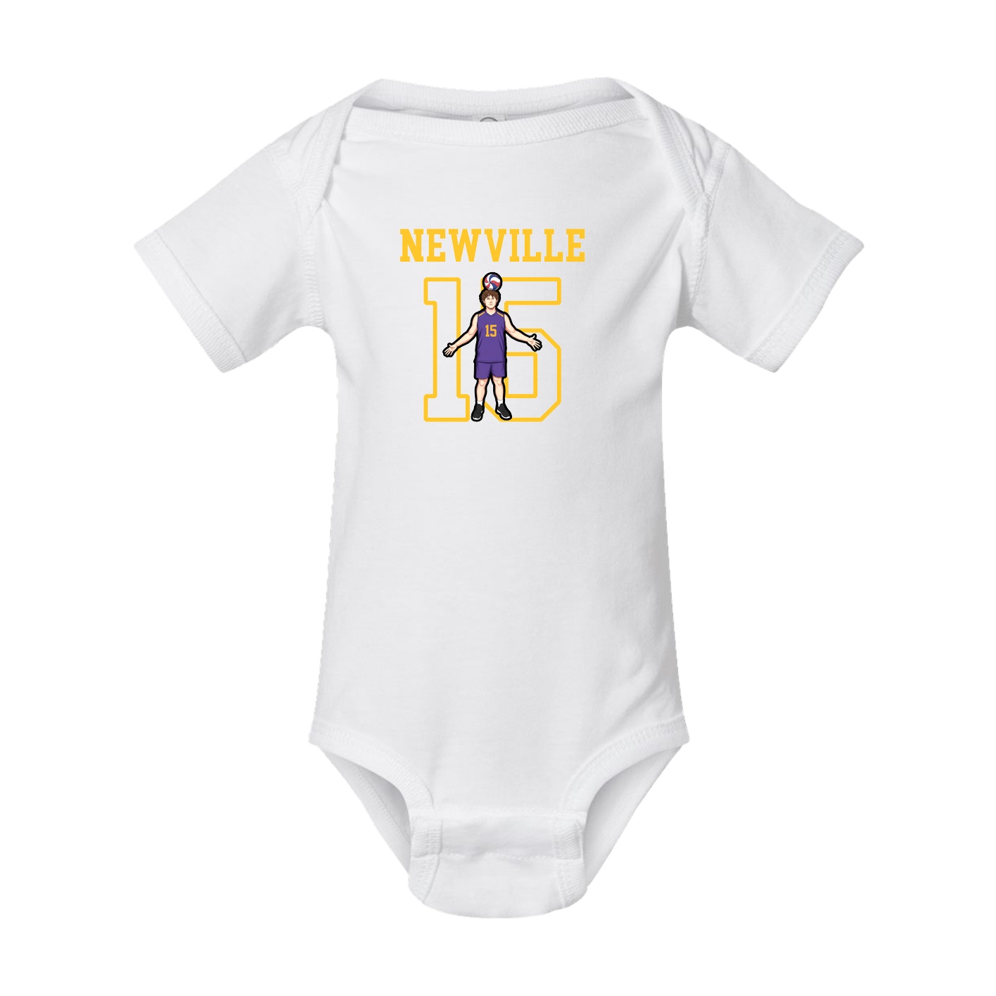 Baby Onesie — Shirsey in White