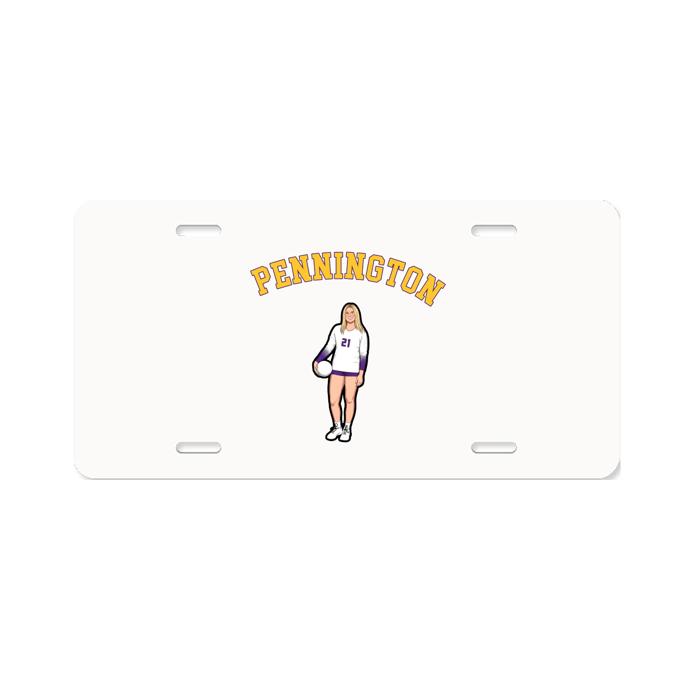 License Plate — Shirsey Arch in Classic