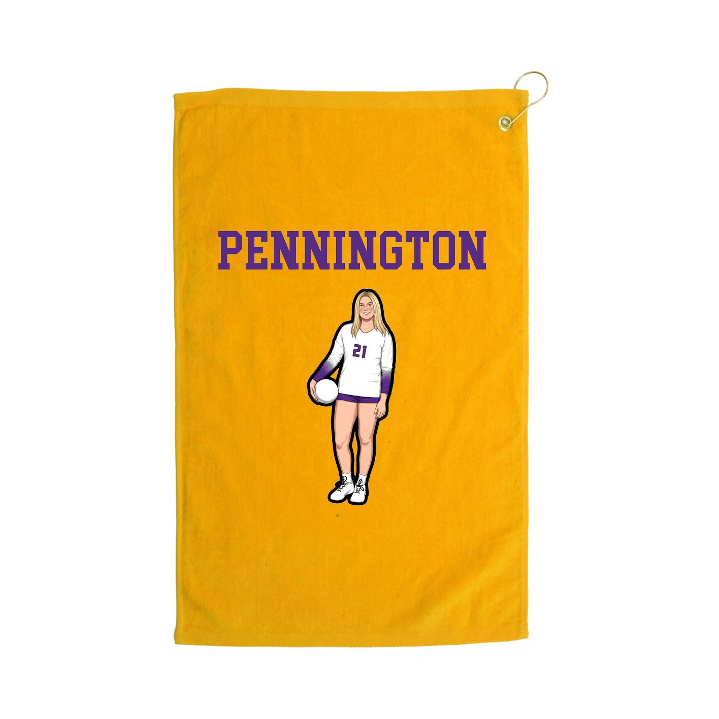 Golf Towel — Shirsey in Gold