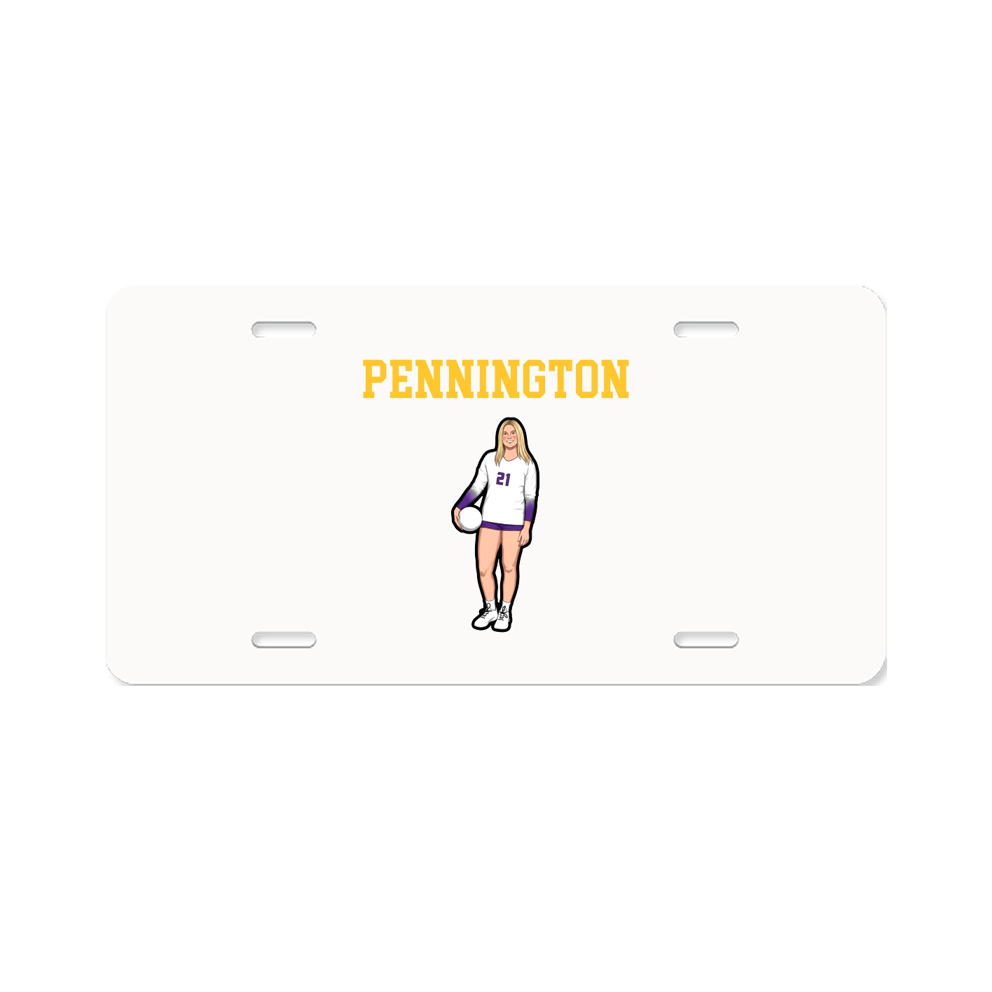 License Plate — Shirsey in Classic