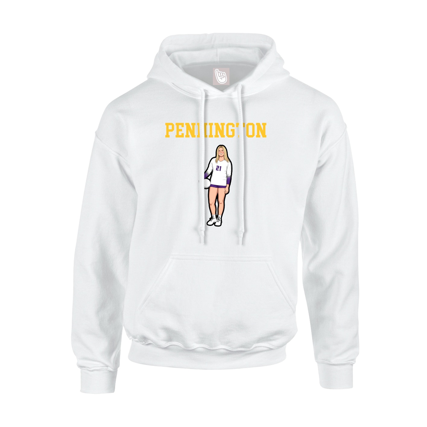 Youth Hoodie — Shirsey in White