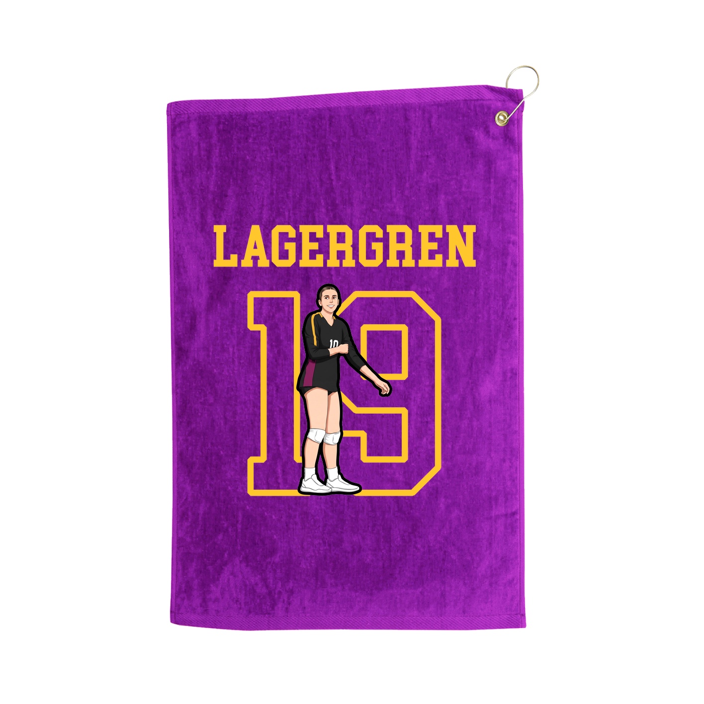 Golf Towel — Shirsey in Purple