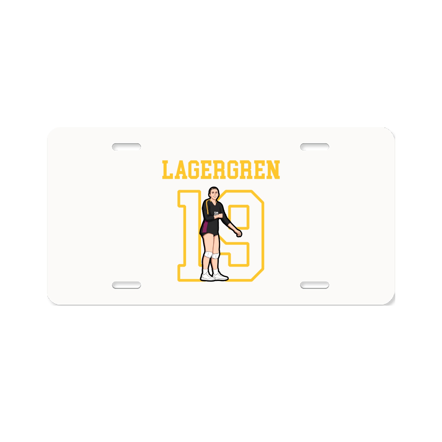 License Plate — Shirsey in Classic