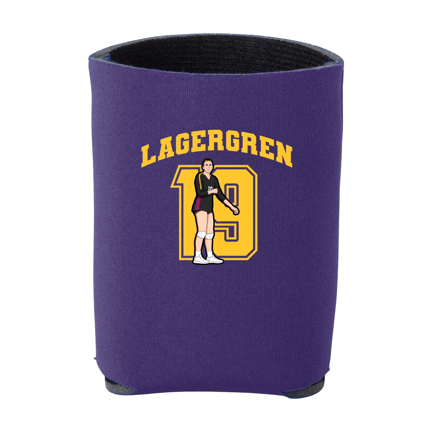 Can Holder — Number in Purple