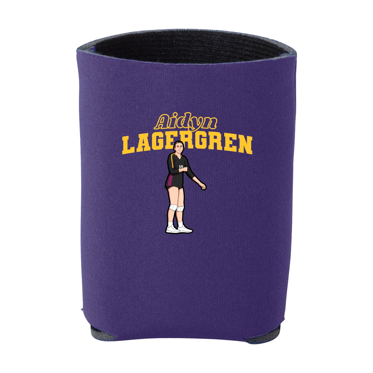 Can Holder — Name Arch in Purple
