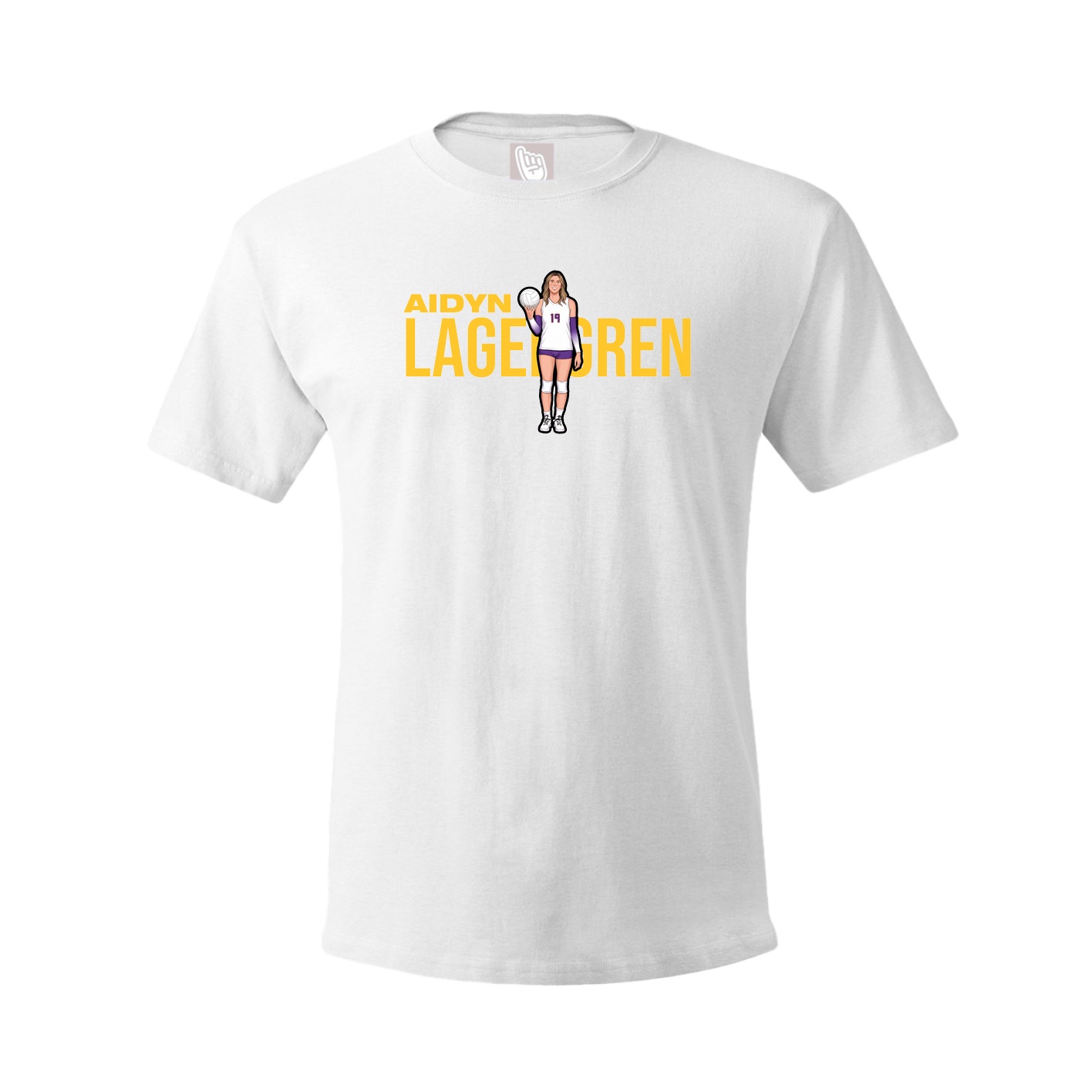 Tee — Player Name in White