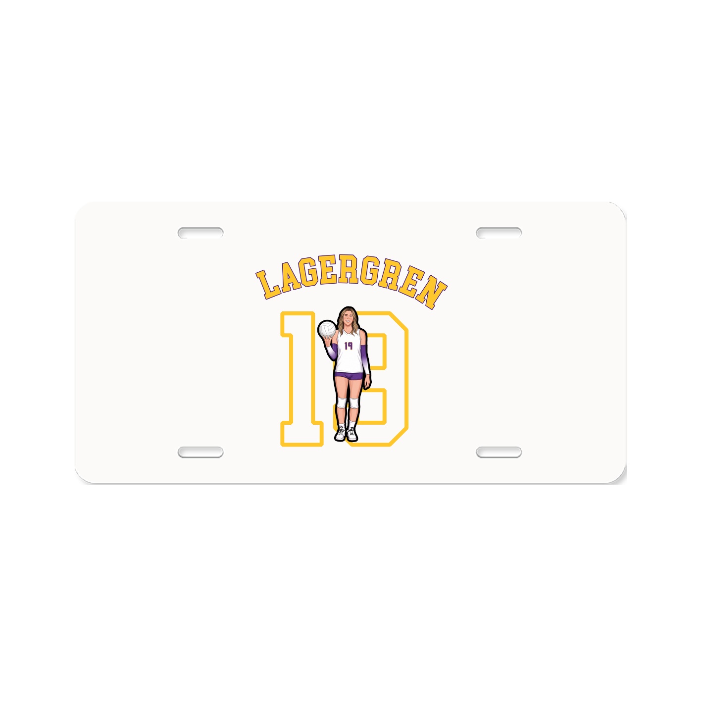 License Plate — Shirsey Arch in Classic
