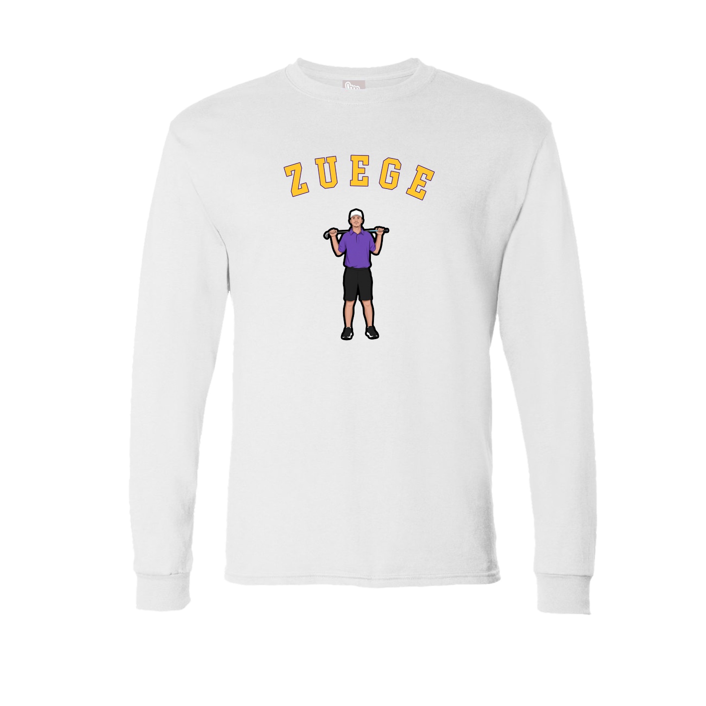 Long Sleeve Tee — Shirsey Arch in White
