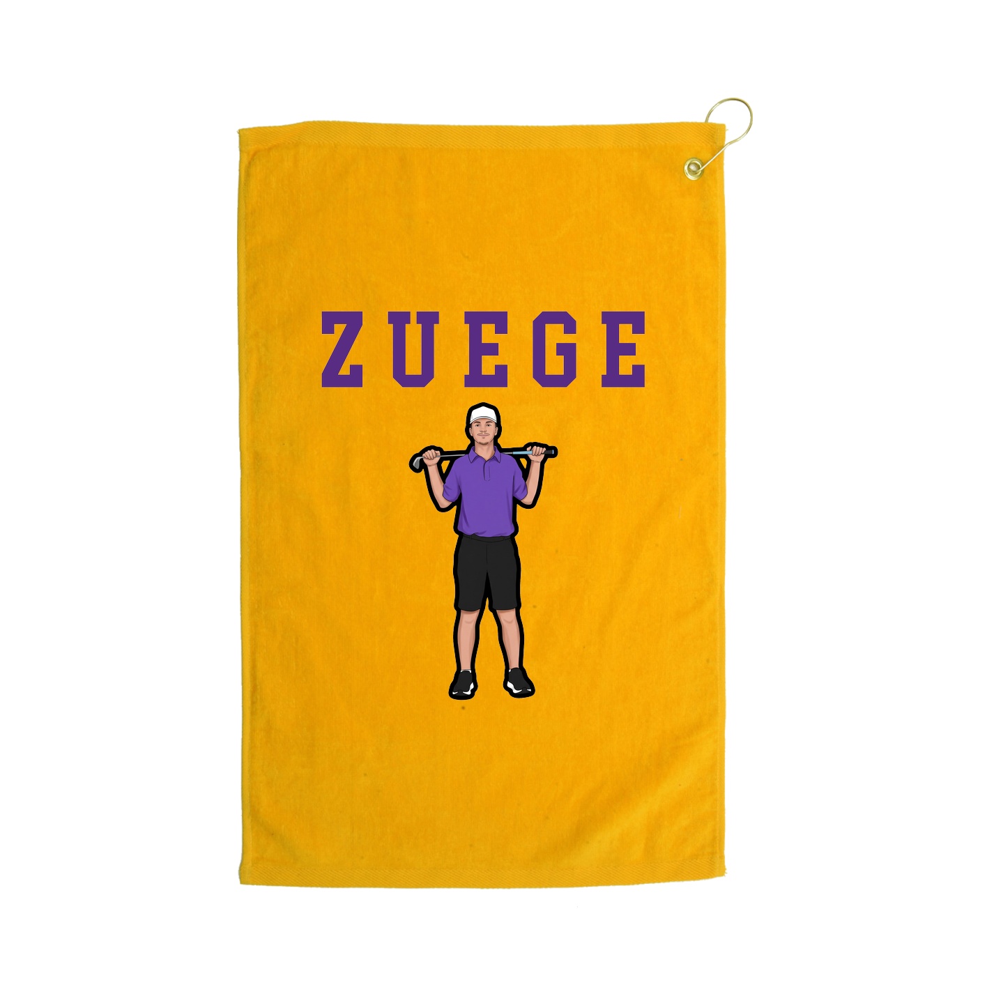 Golf Towel — Shirsey in Gold