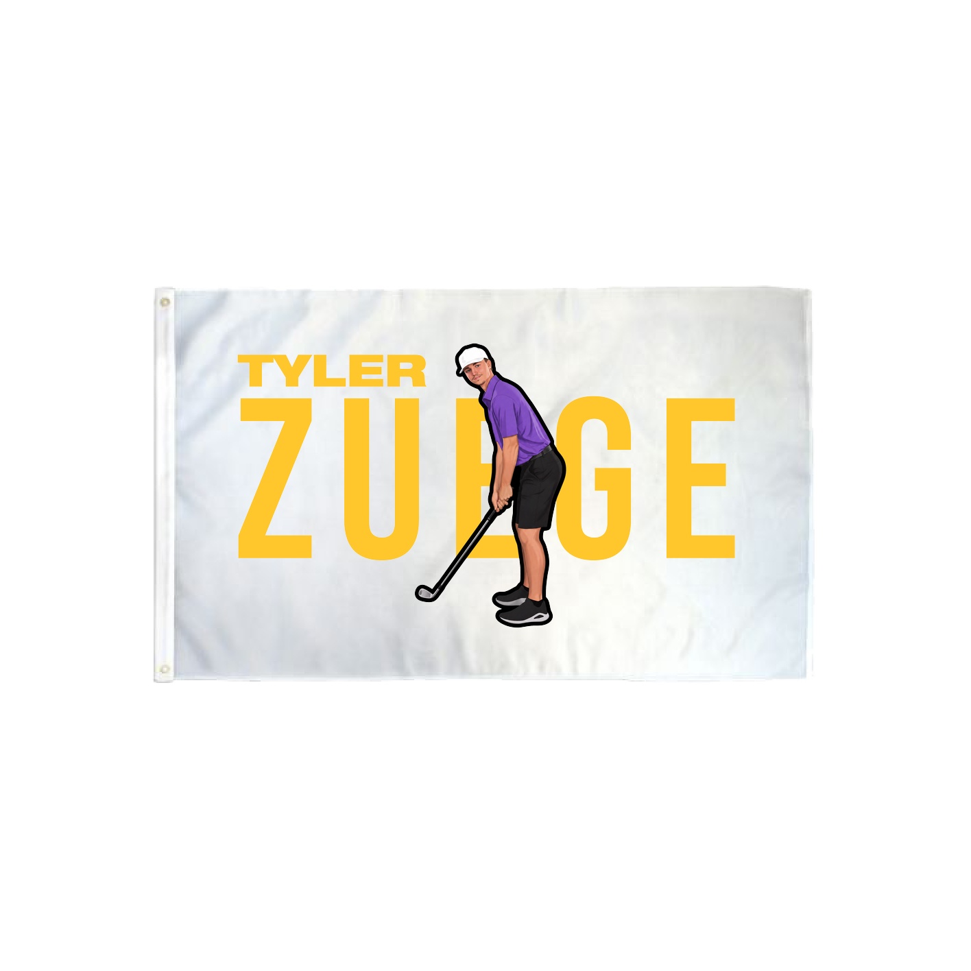 3x5 Flag — Player Name in Classic
