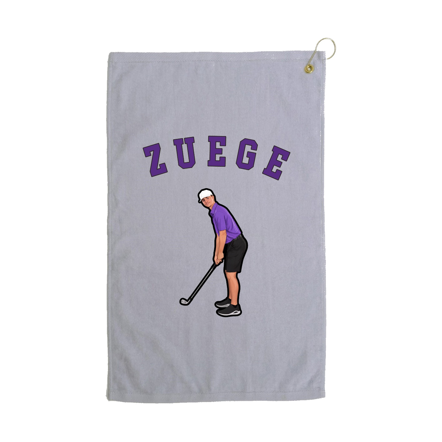 Golf Towel — Shirsey Arch in Grey
