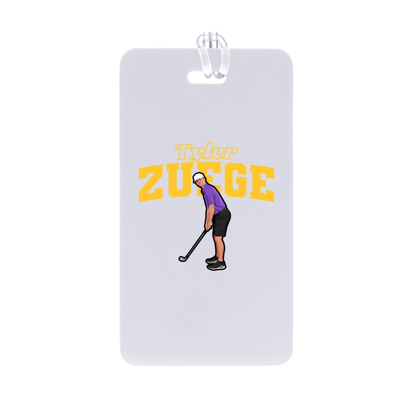 Bag Tag — Name Arch in Classic