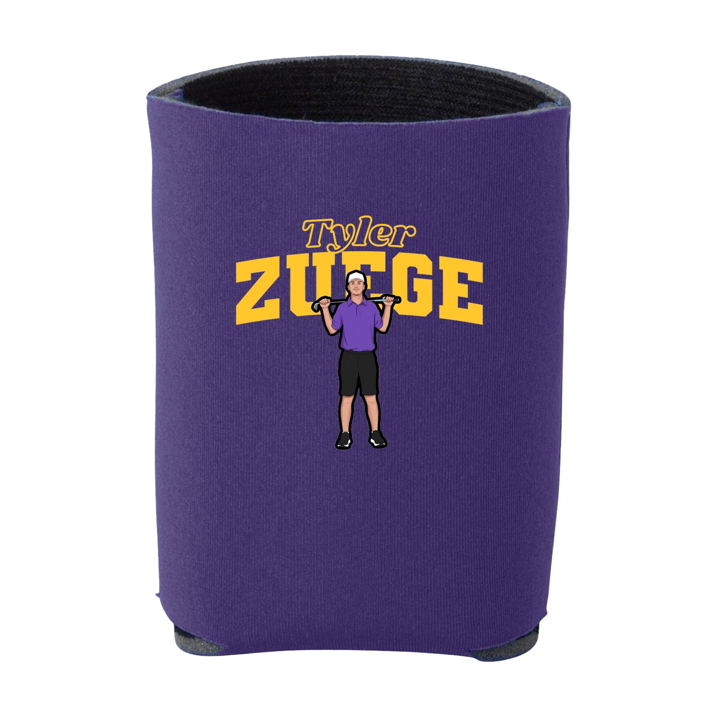 Can Holder — Name Arch in Purple