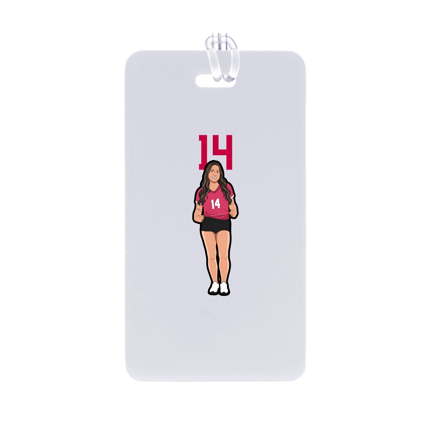 Bag Tag — Number Top in Classic