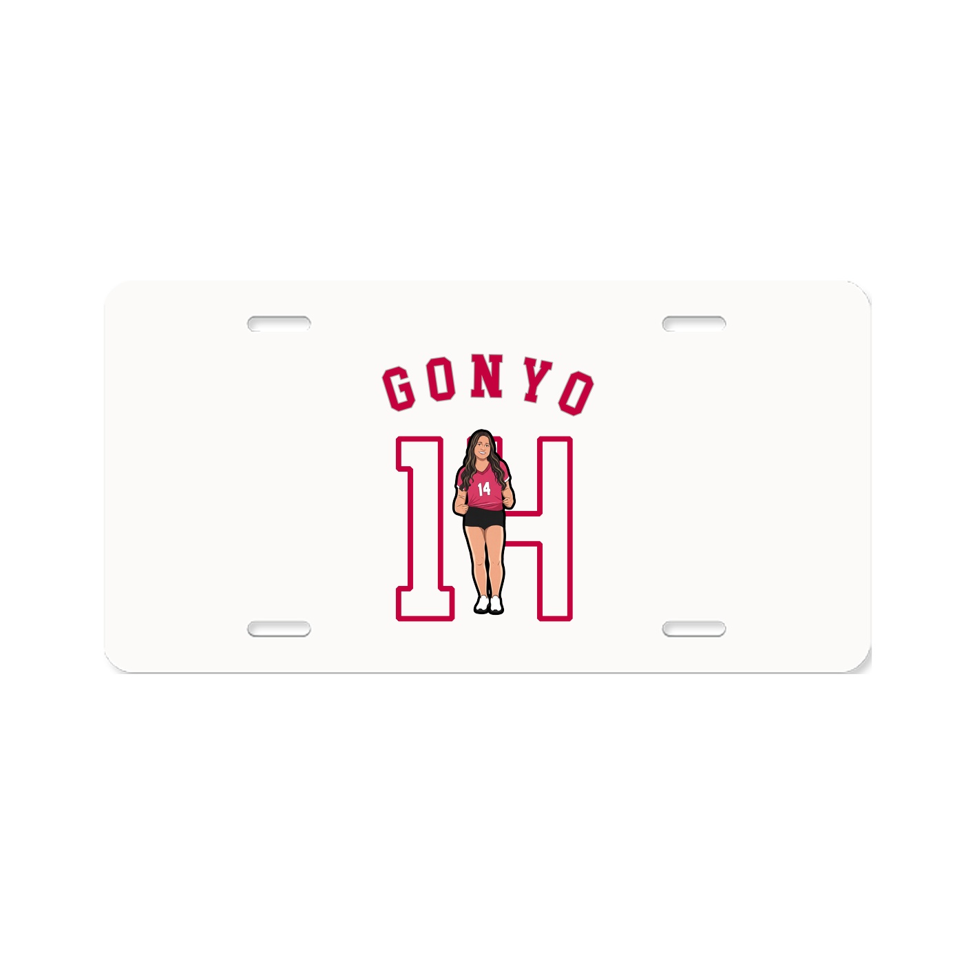 License Plate — Shirsey Arch in Classic