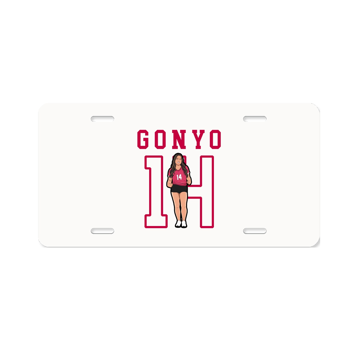 License Plate — Shirsey in Classic