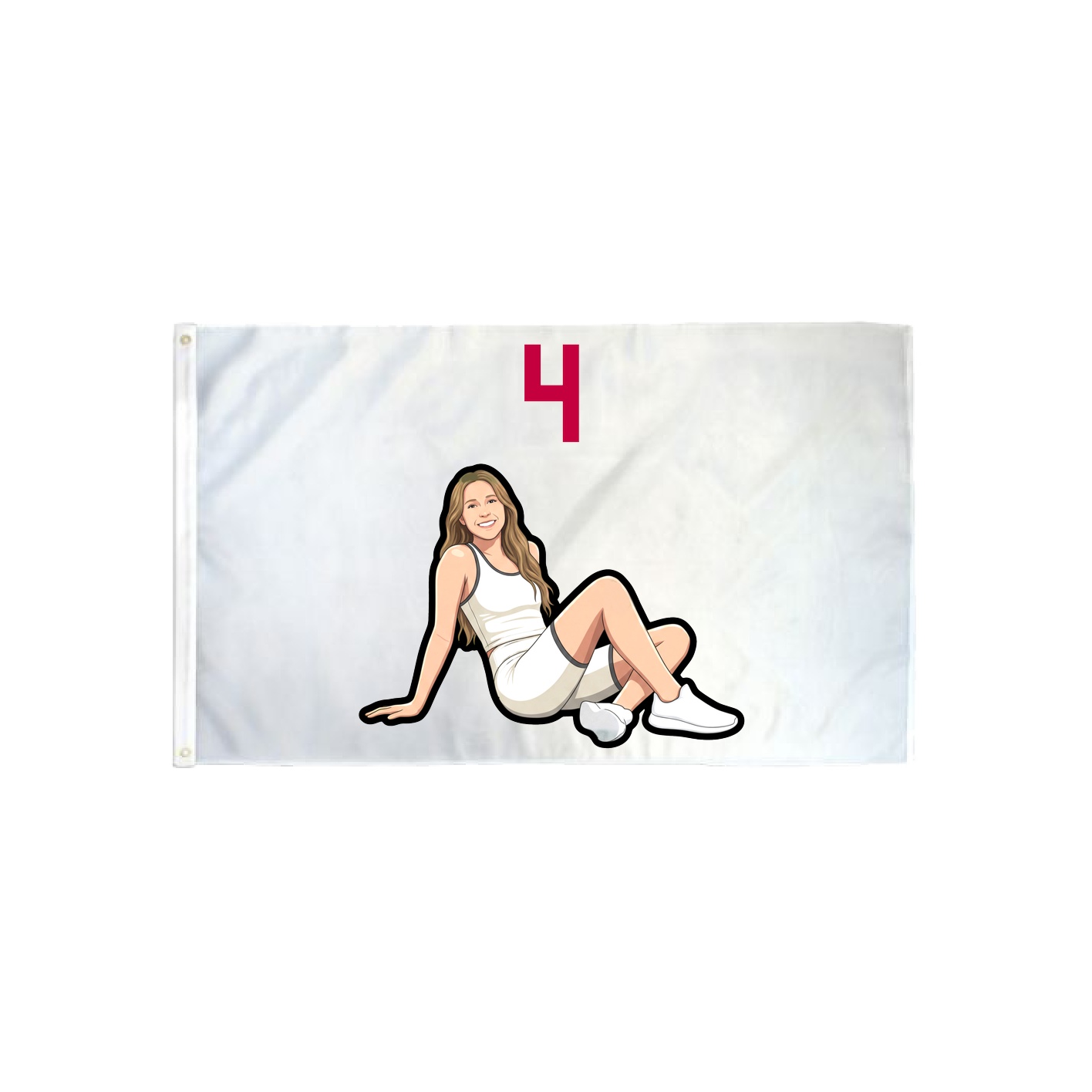 3x5 Flag — Number Top in Classic