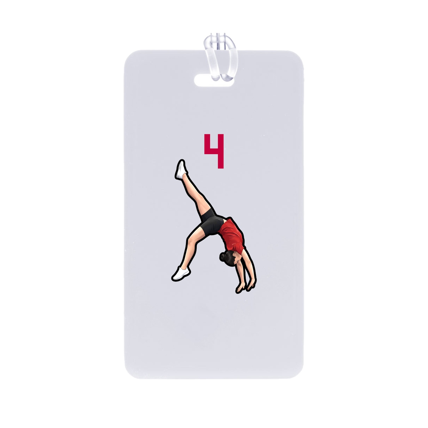 Bag Tag — Number Top in Classic