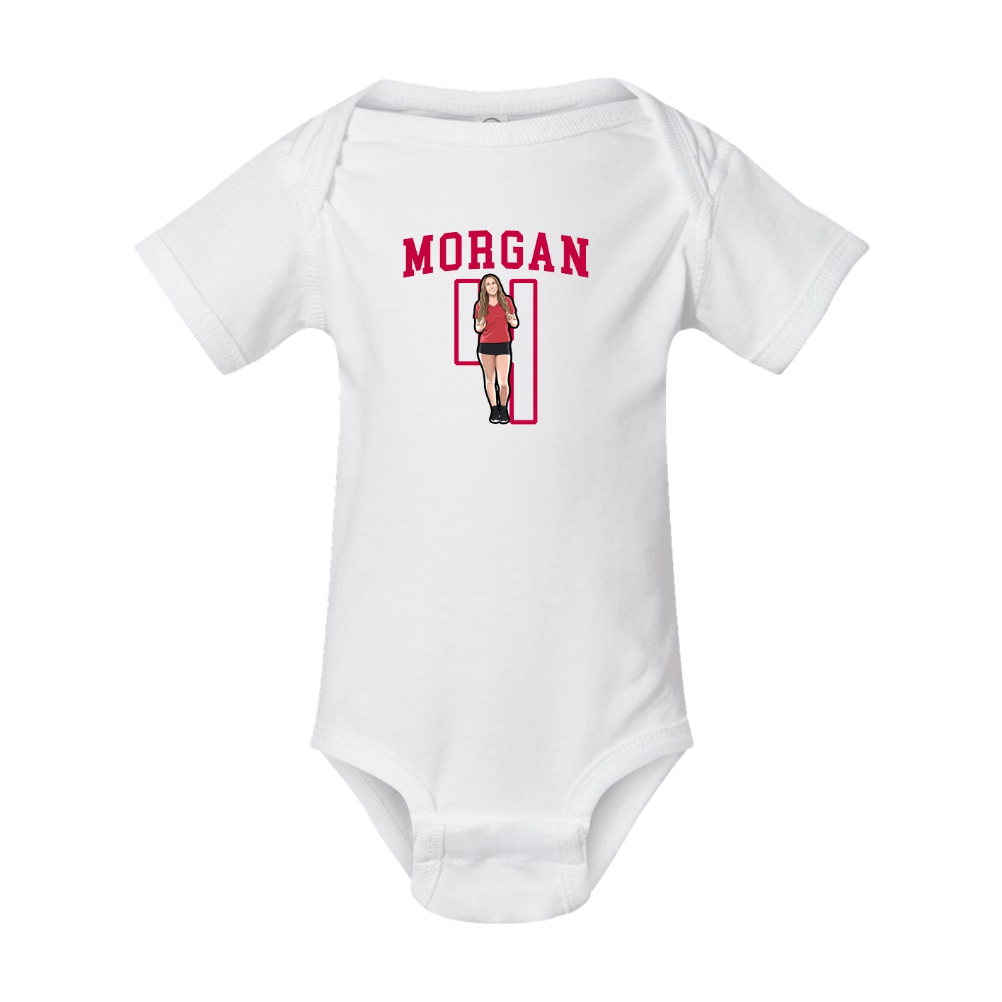 Baby Onesie — Shirsey in White