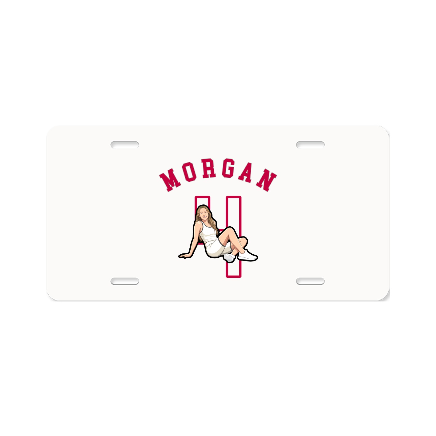 License Plate — Shirsey Arch in Classic