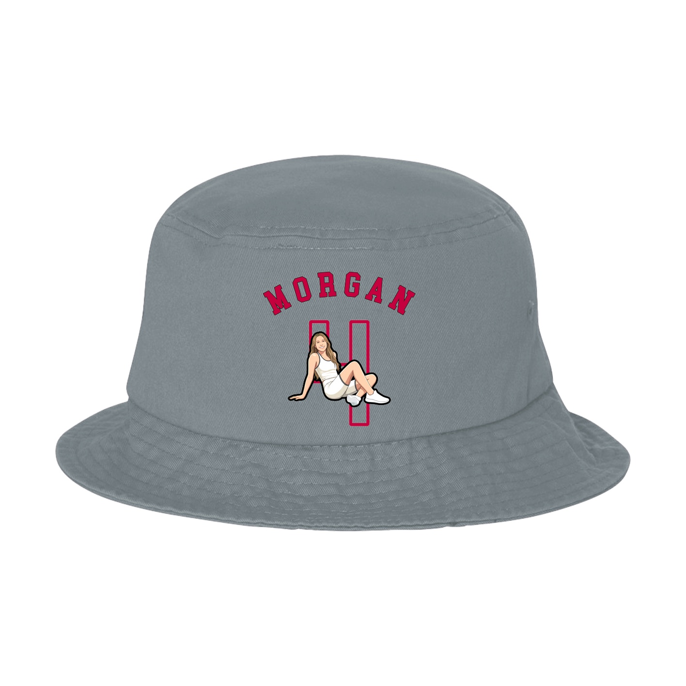 Bucket Cap — Shirsey Arch in Grey