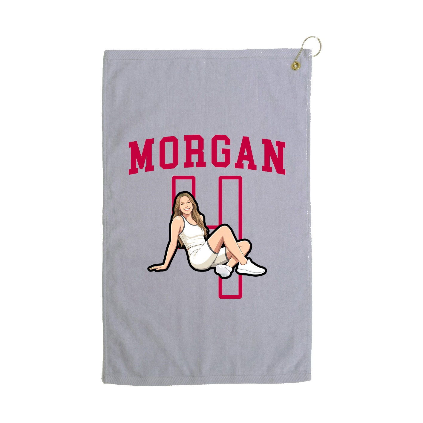 Golf Towel — Shirsey in Grey