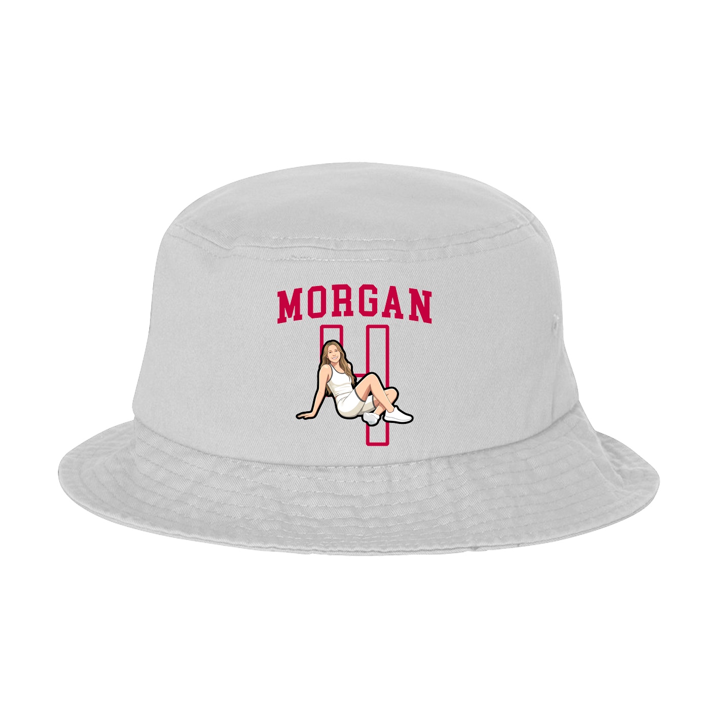 Bucket Cap — Shirsey in White