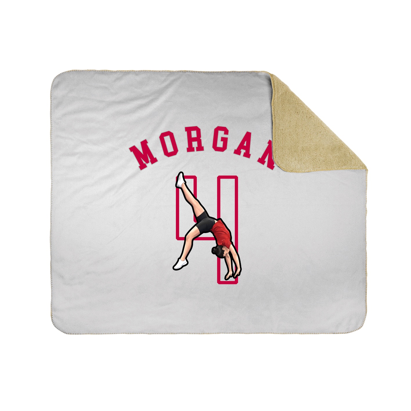 Throw Blanket — Shirsey Arch in White