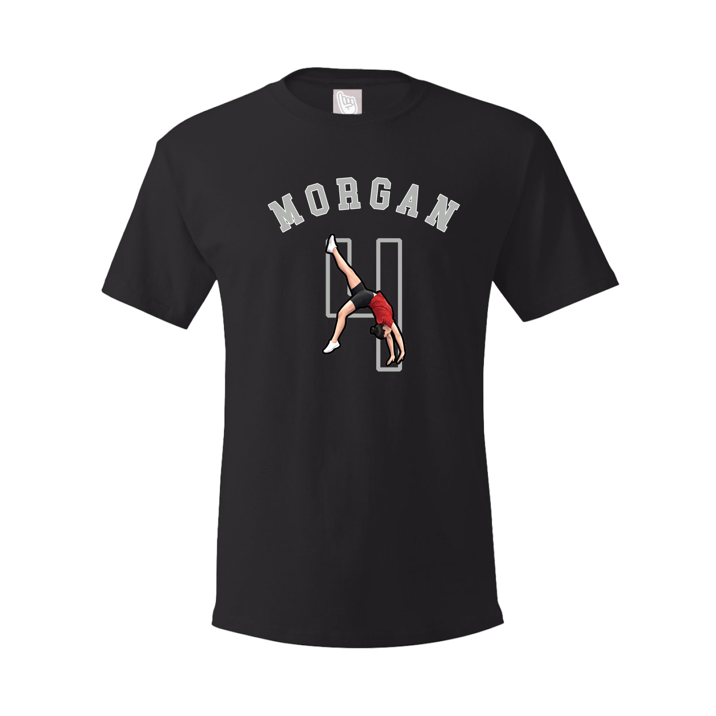 Youth Tee — Shirsey Arch in Black