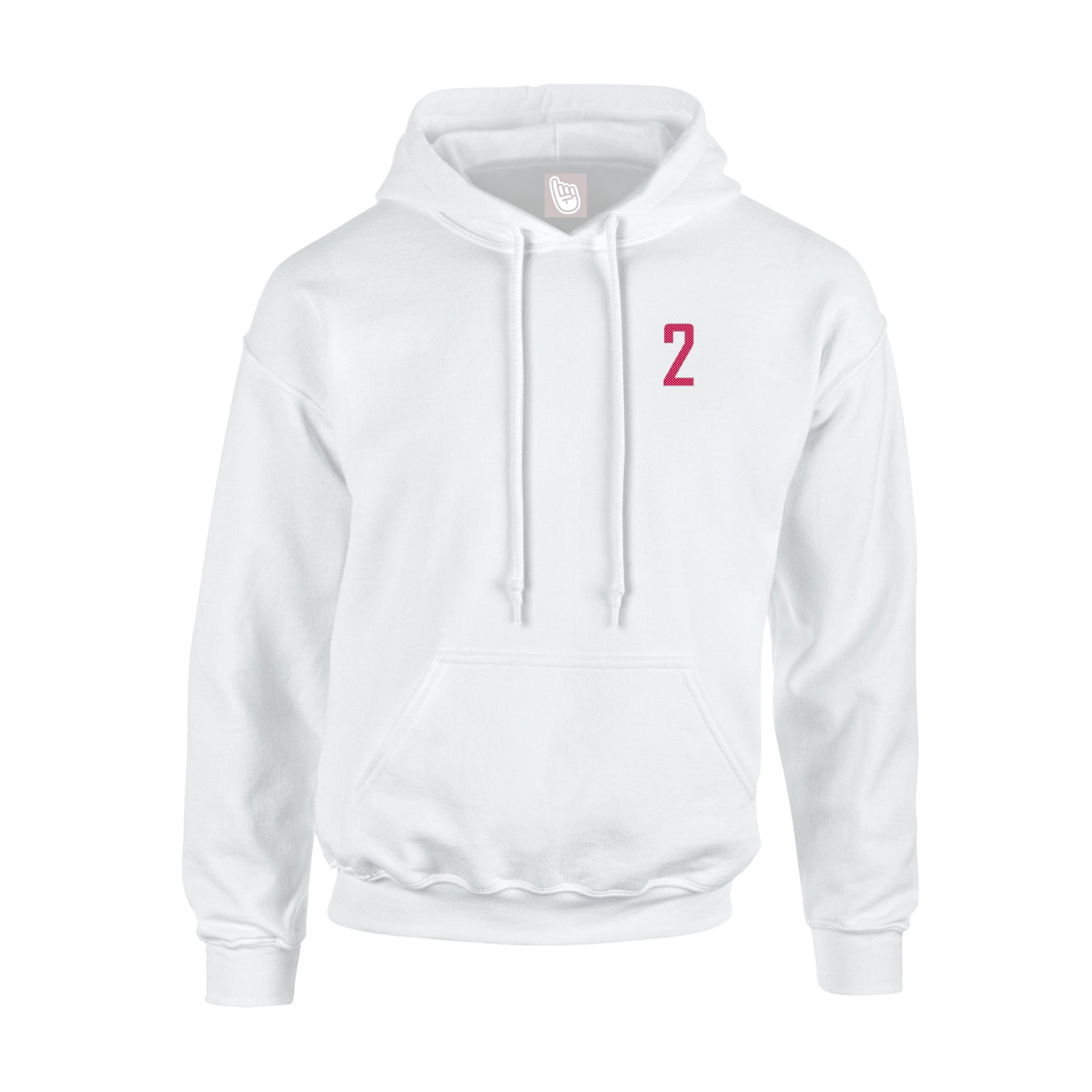 Youth Hoodie — Front Shirsy in White