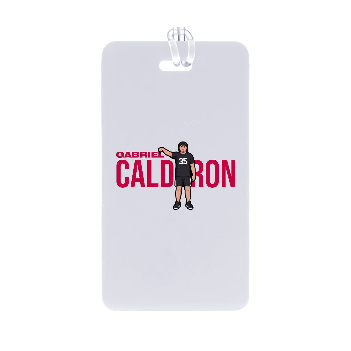 Bag Tag — Player Name in Classic