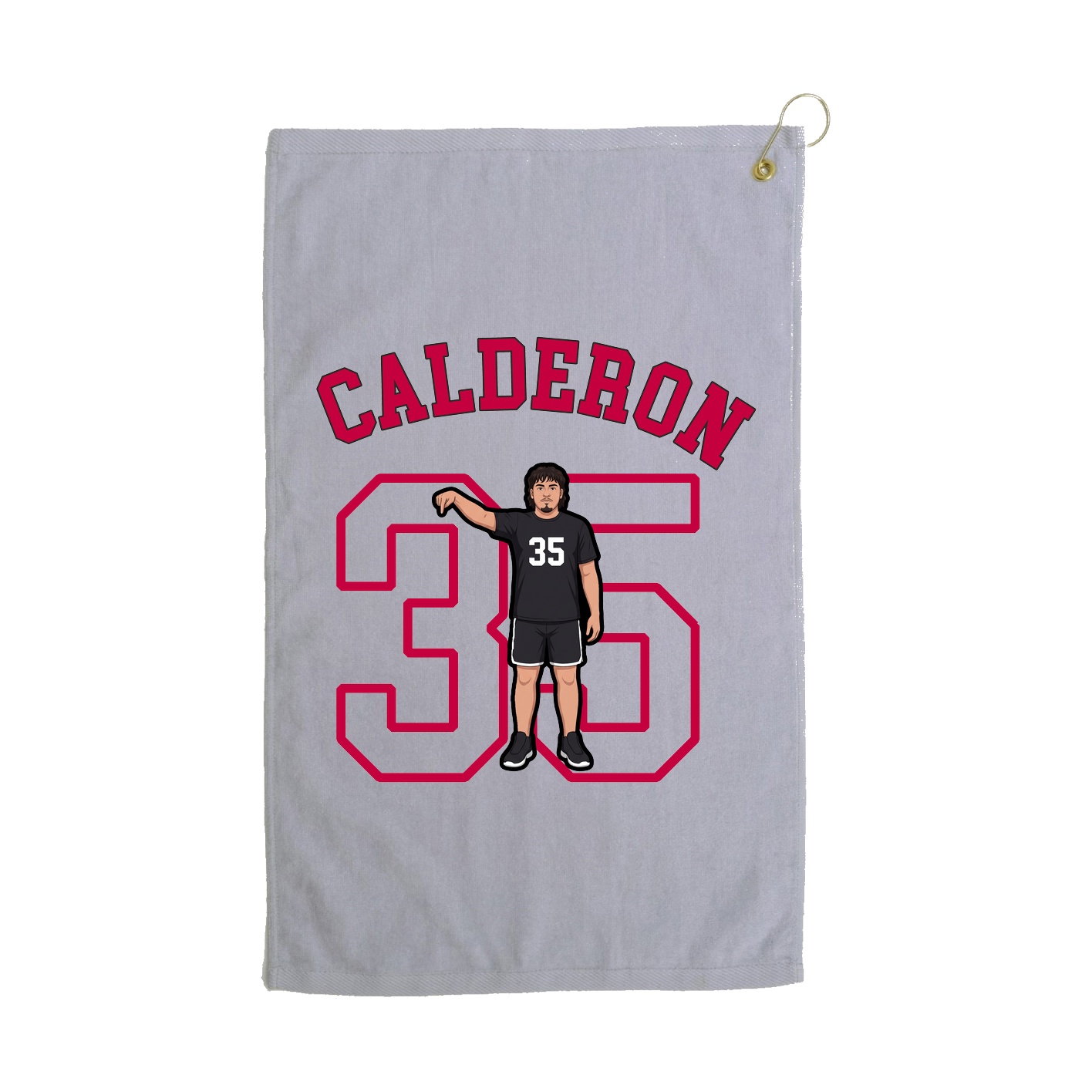 Golf Towel — Shirsey Arch in Grey