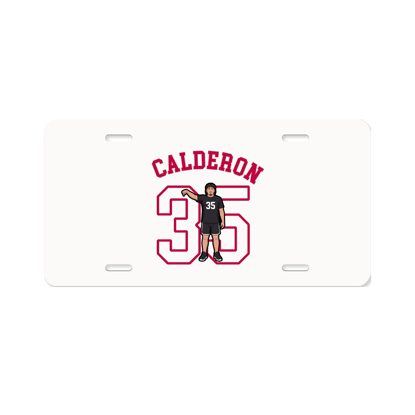 License Plate — Shirsey Arch in Classic