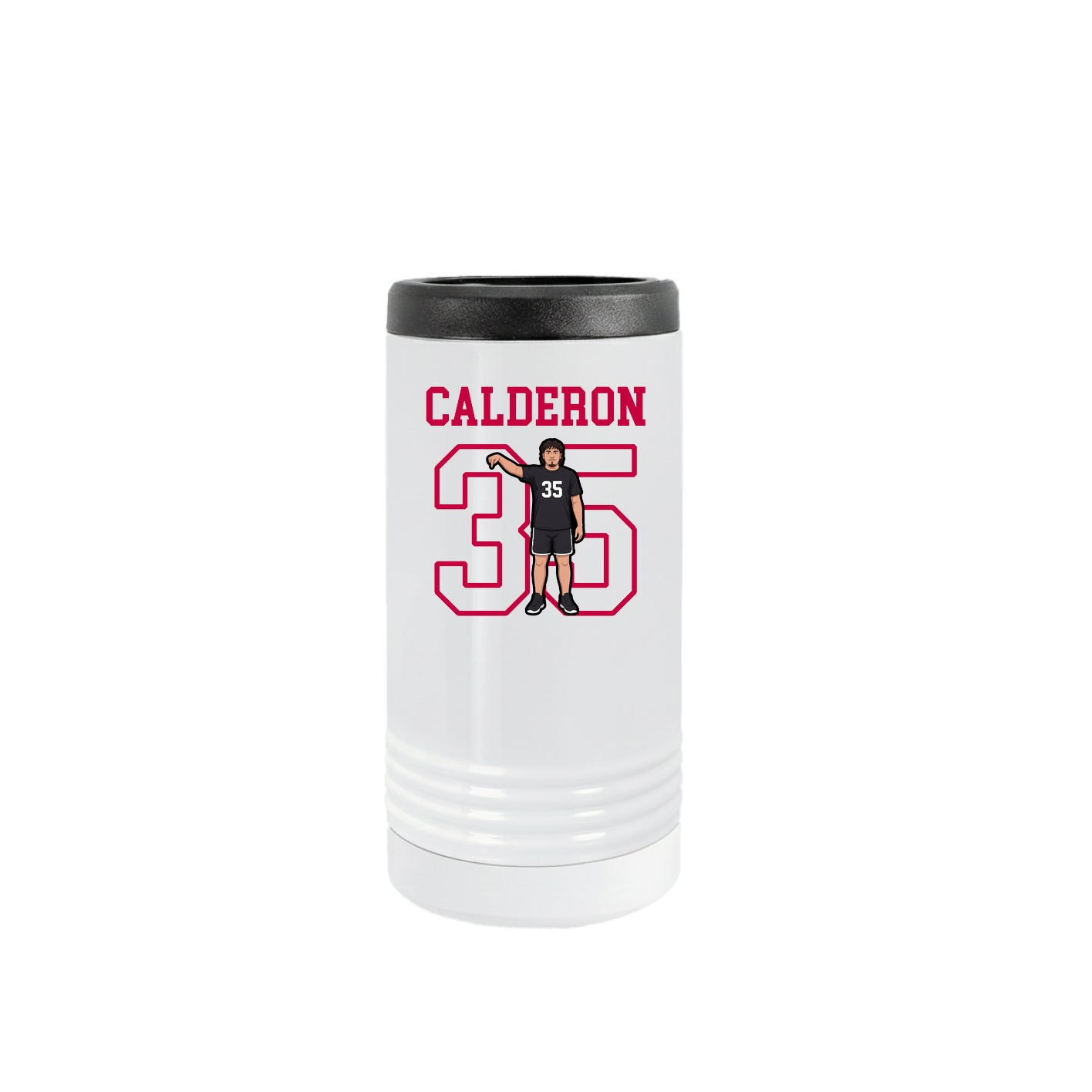 Slim Beverage Holder — Shirsey in White