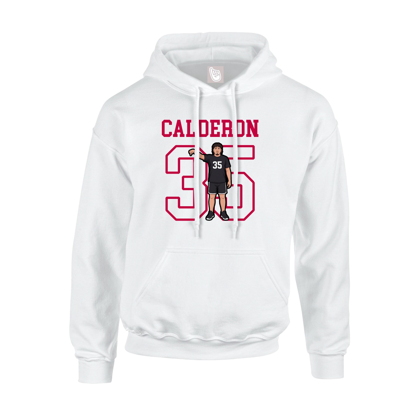 Youth Hoodie — Shirsey in White