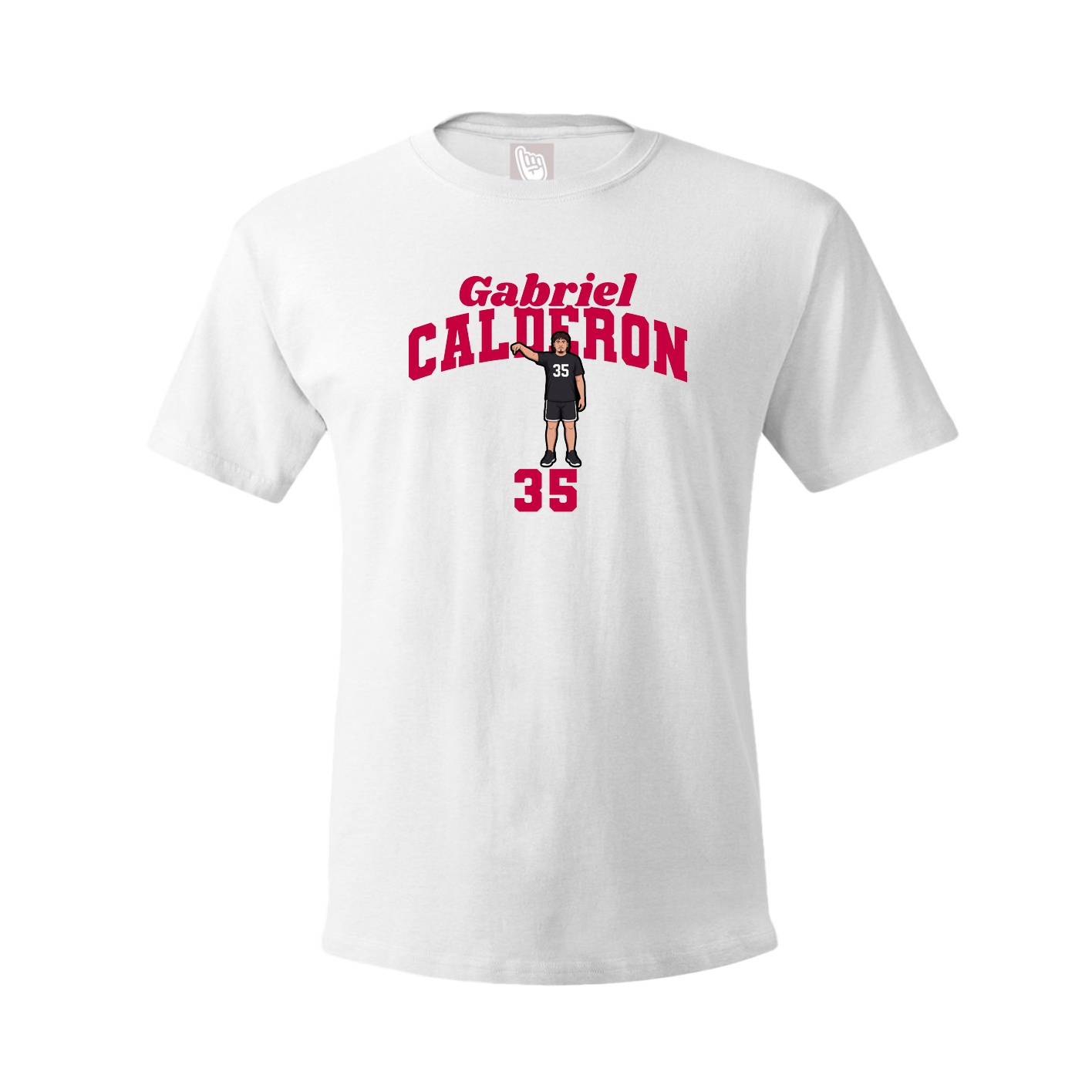 Tee — Signature Arch in White
