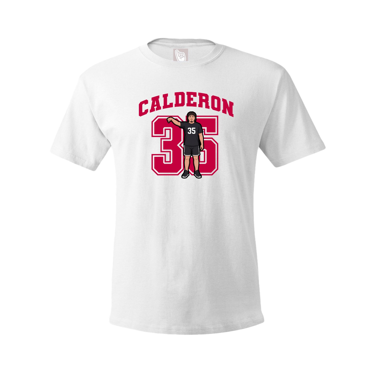 Tee — Number in White