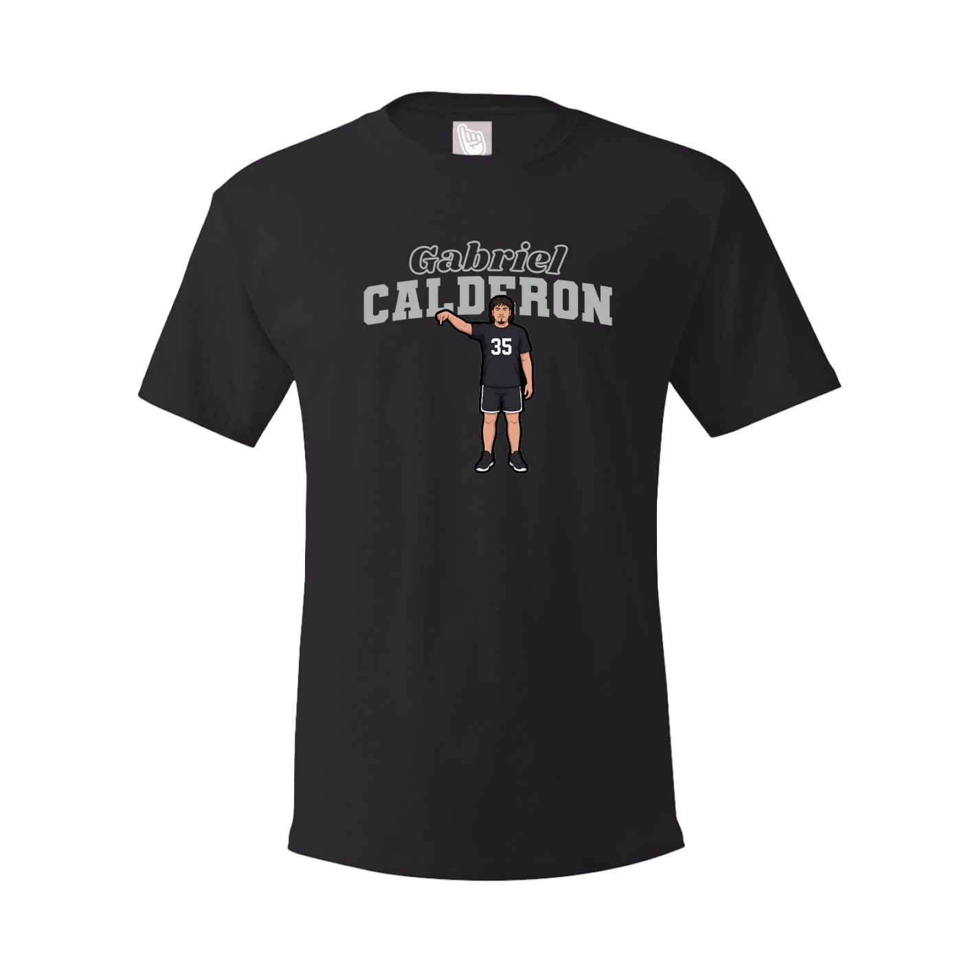 Tee — Name Arch in Black