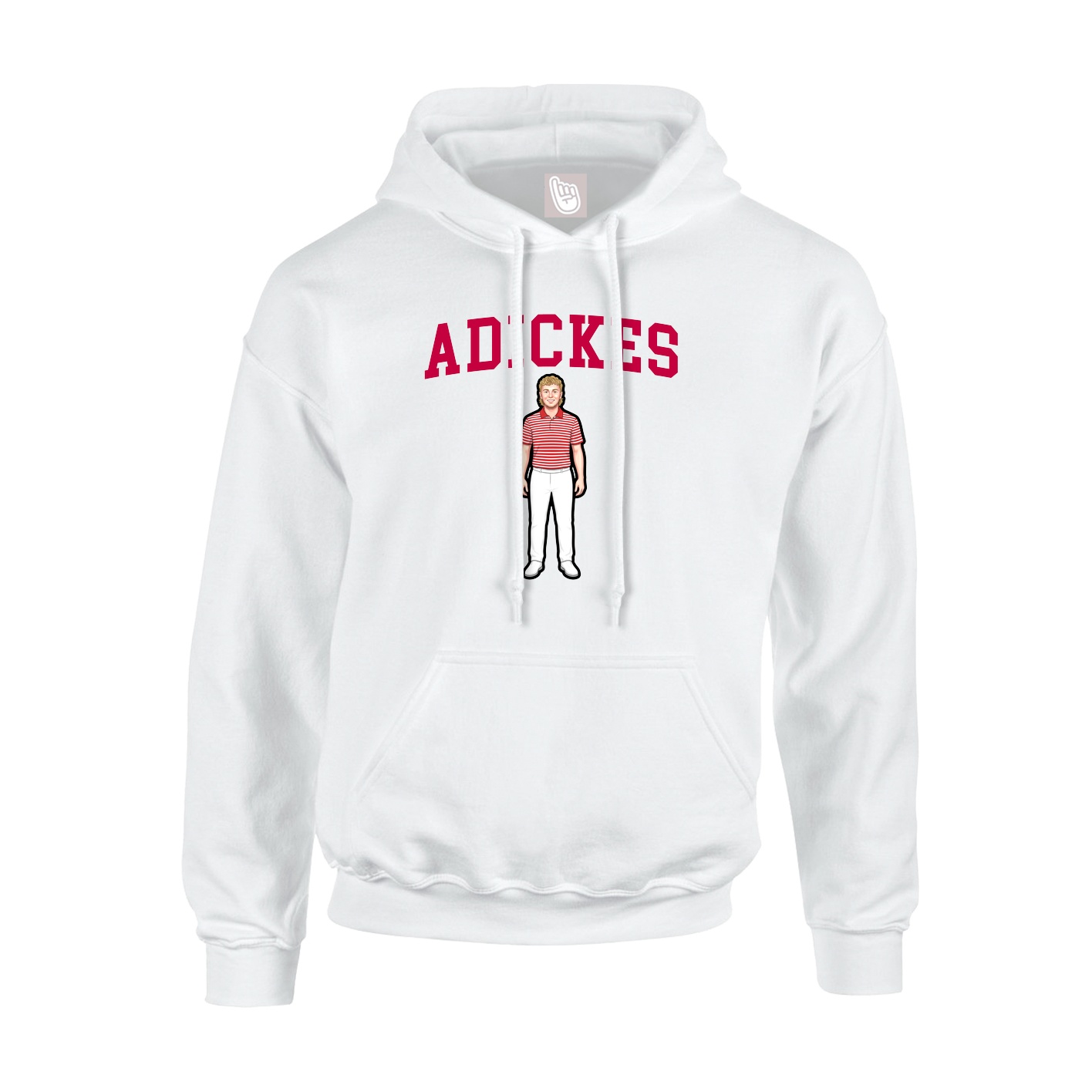Hoodie — Shirsey in White