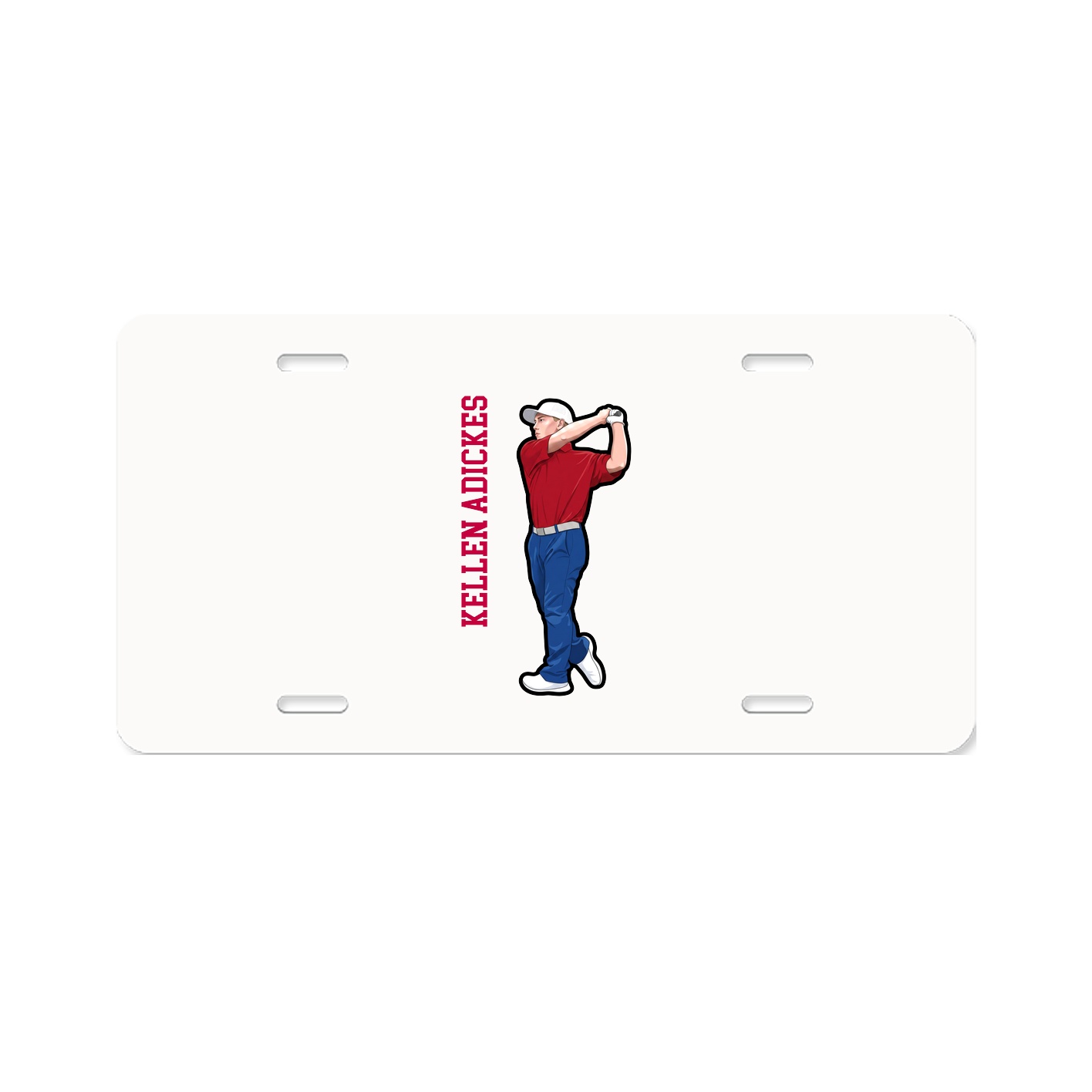Aluminum License Plate