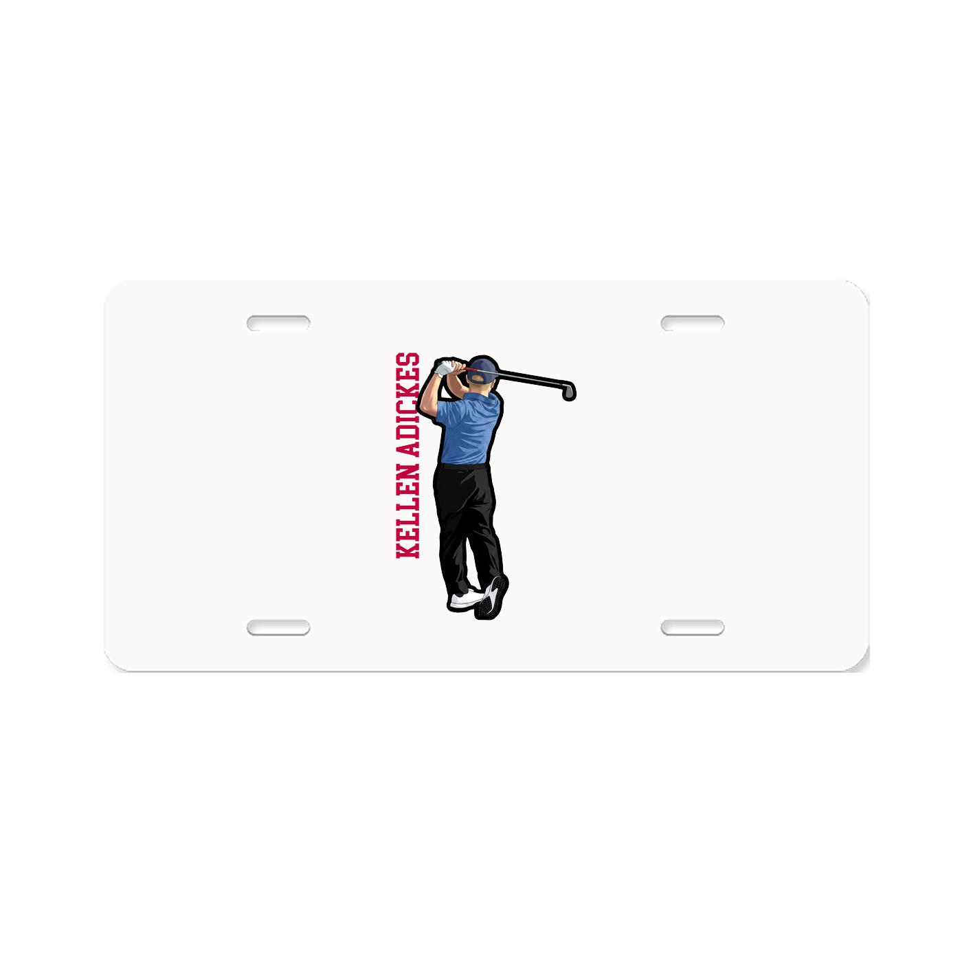 Aluminum License Plate