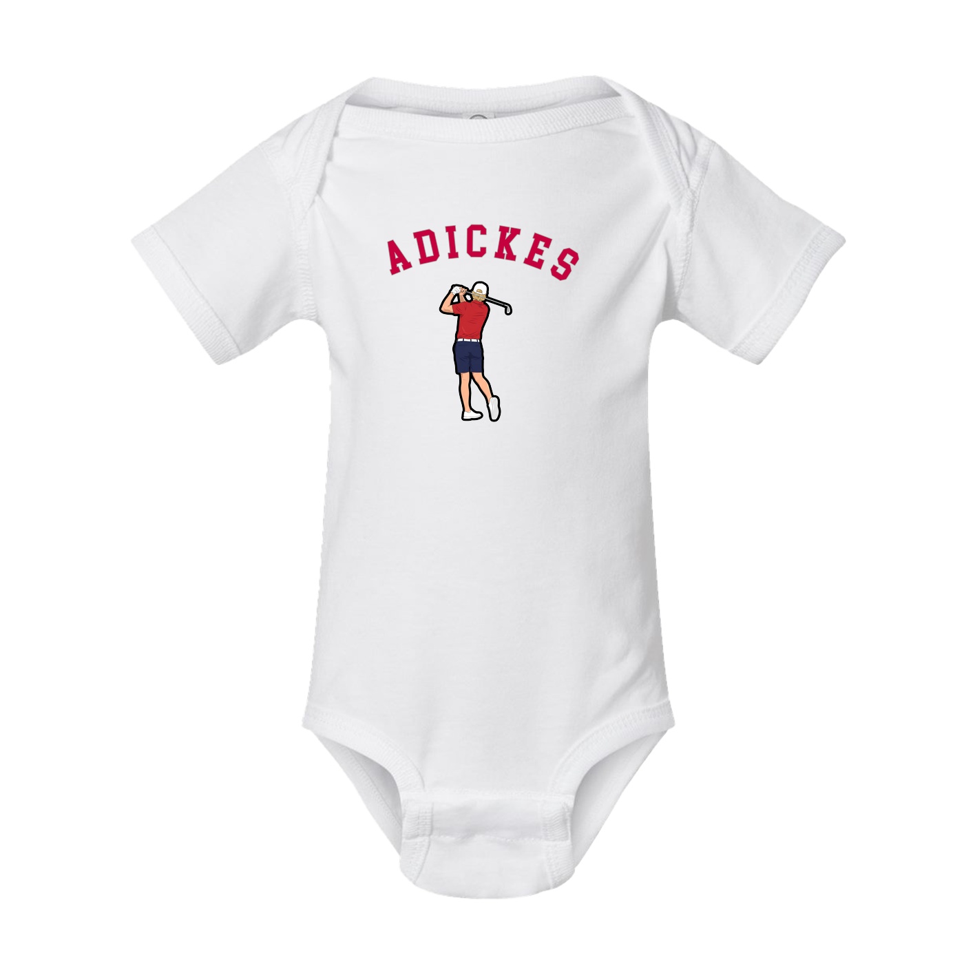 Baby Onesie — Shirsey Arch in White