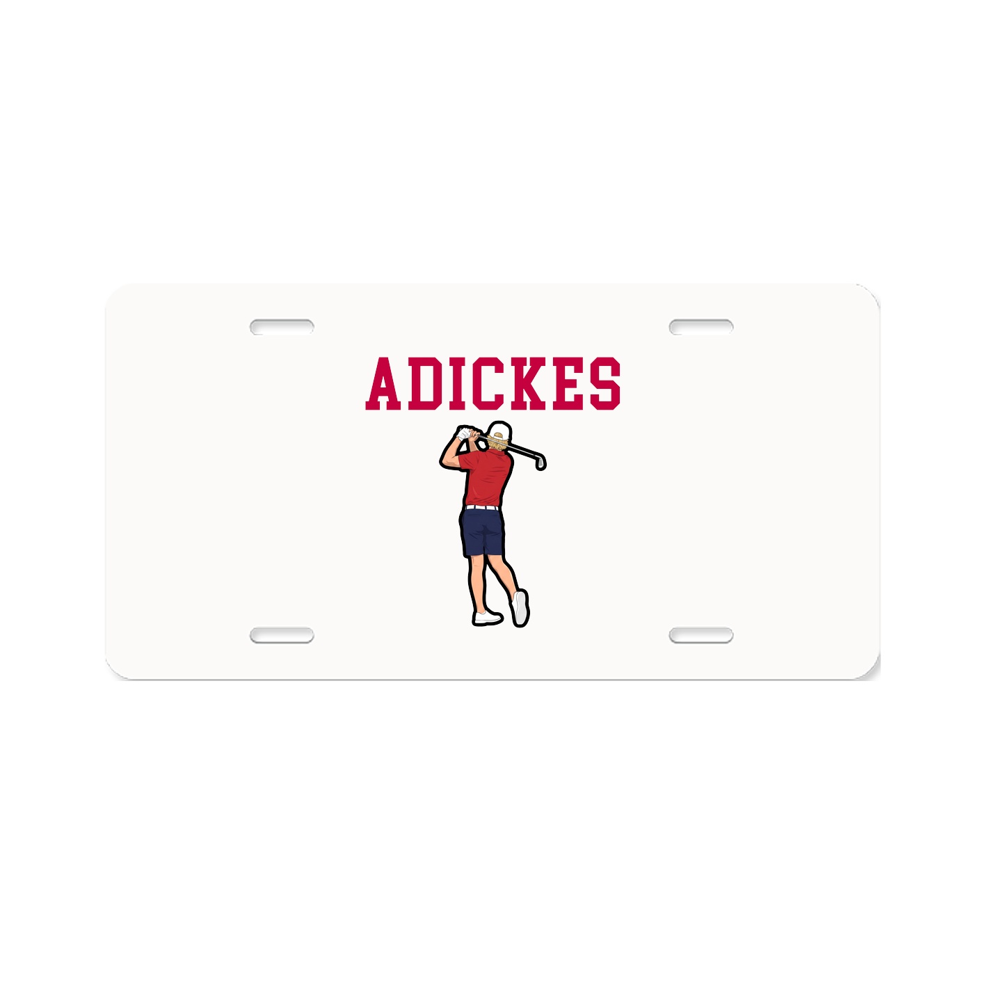 License Plate — Shirsey in Classic