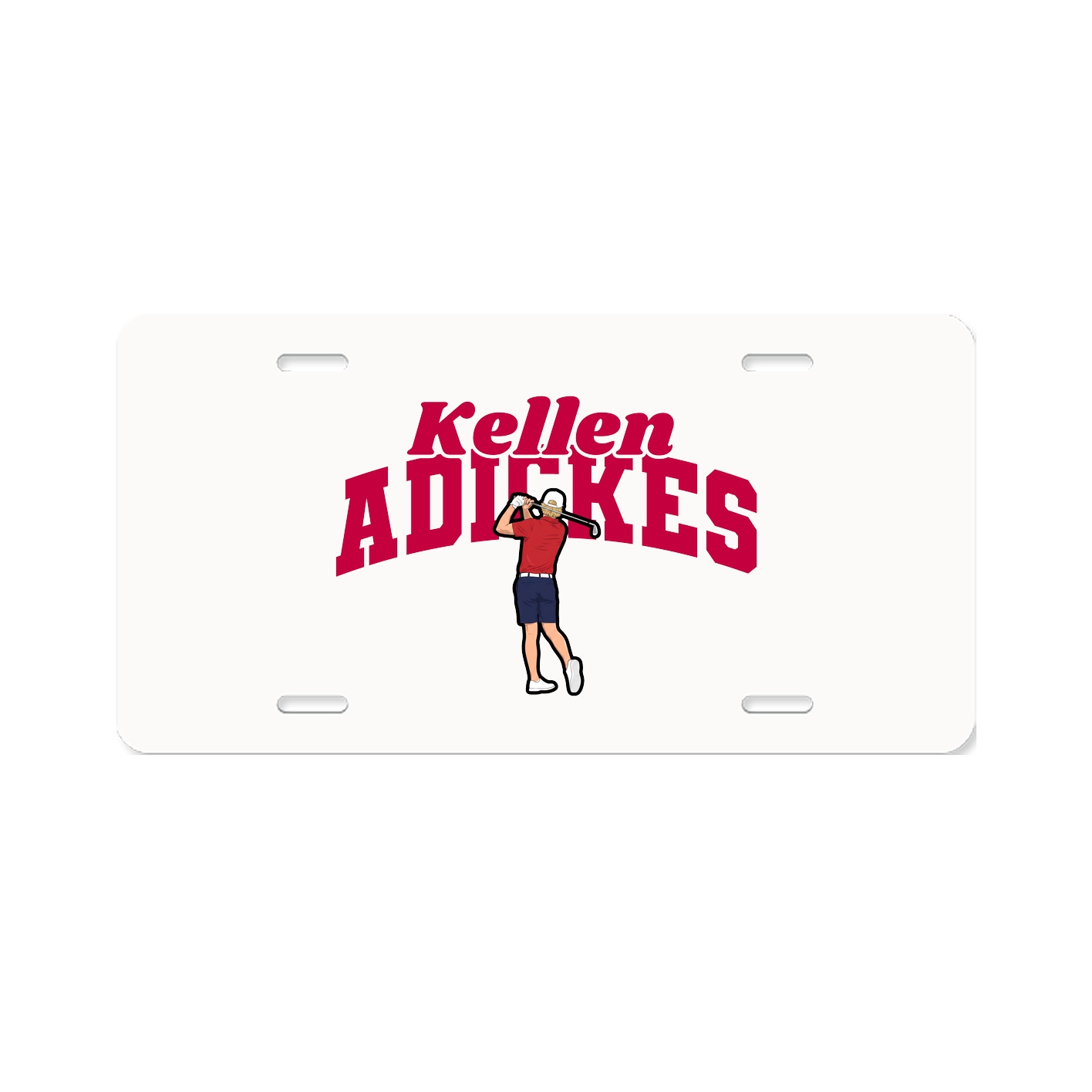 License Plate — Signature Arch in Classic