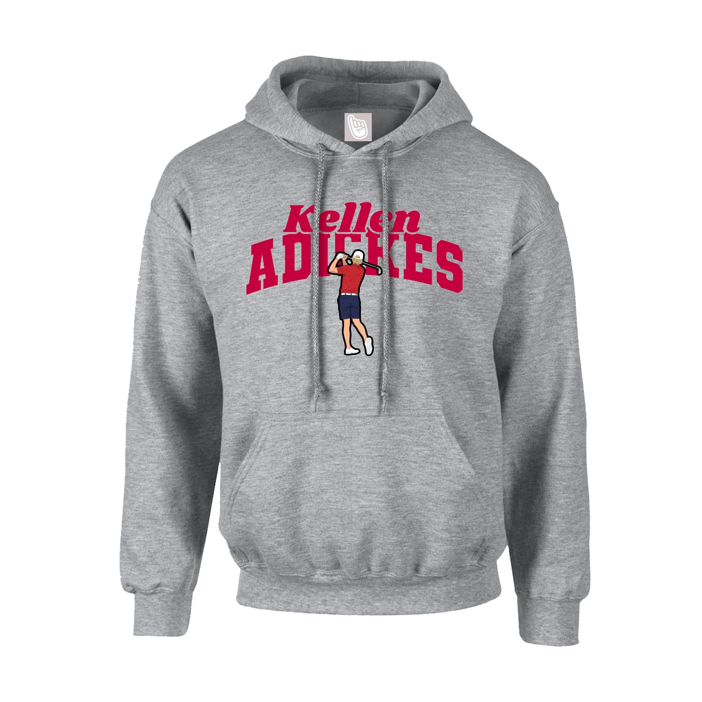 Hoodie — Signature Arch in Grey