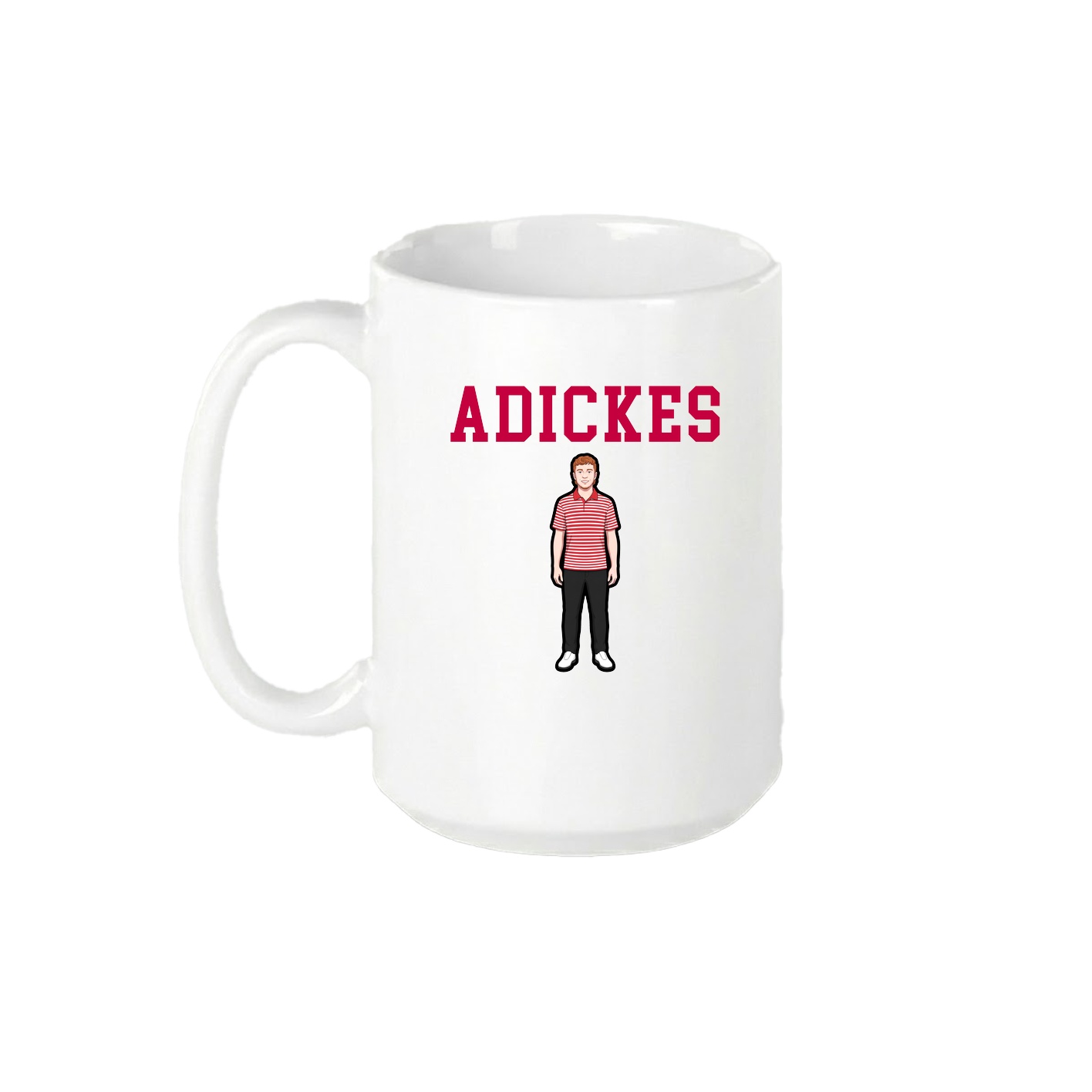 15oz Coffee Mug — Shirsey in White